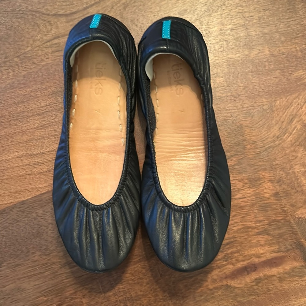 Tieks Black Ballet Flats